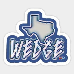 Texas Wedge - Hipster Golf Sticker